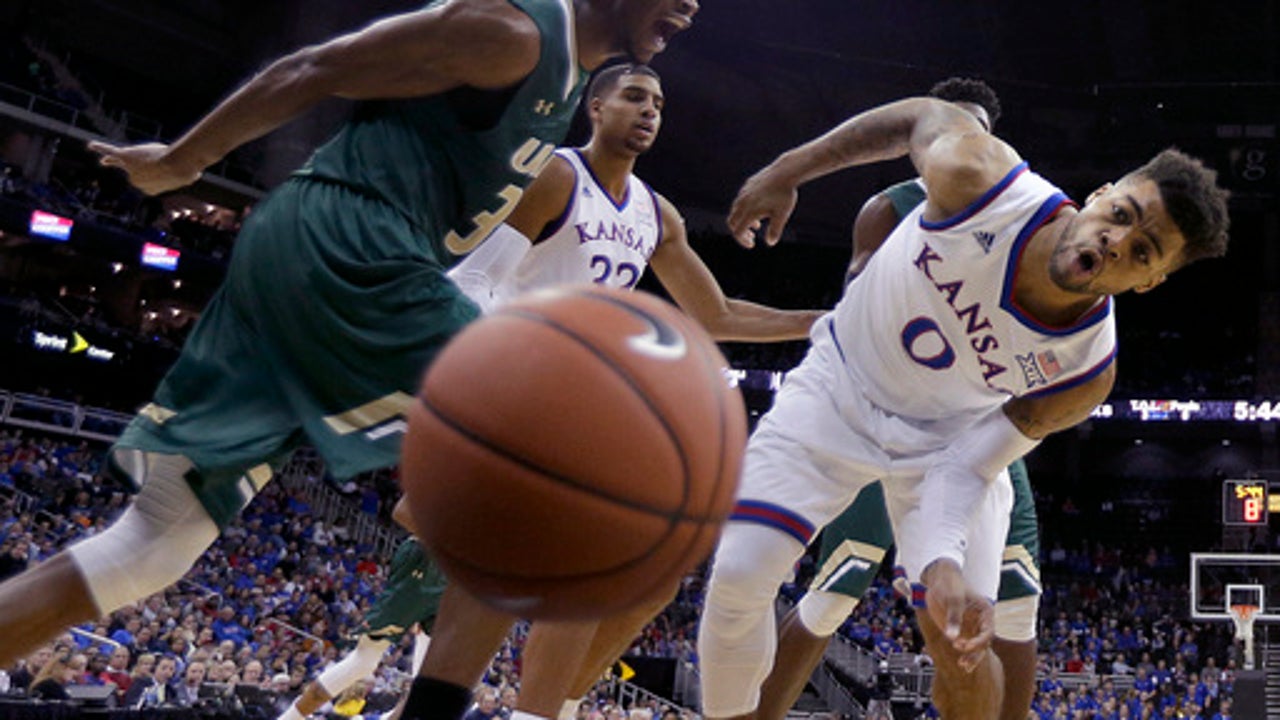 Jackson leads No. 5 Kansas past UAB 83-63 in CBE Classic